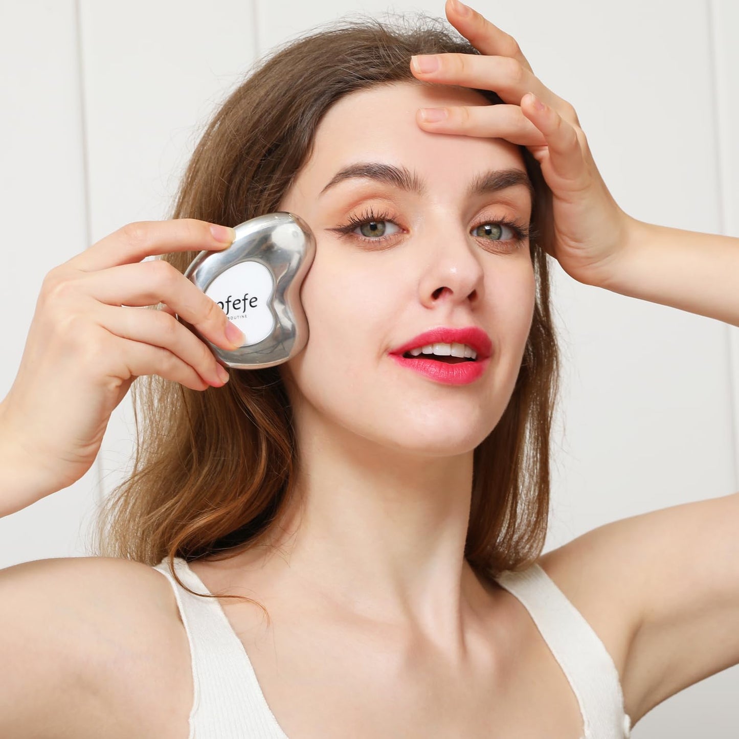 Stainless Steel Cryo Gua Sha Facial Beauty Tool | For Body SPA Face Neck Eye